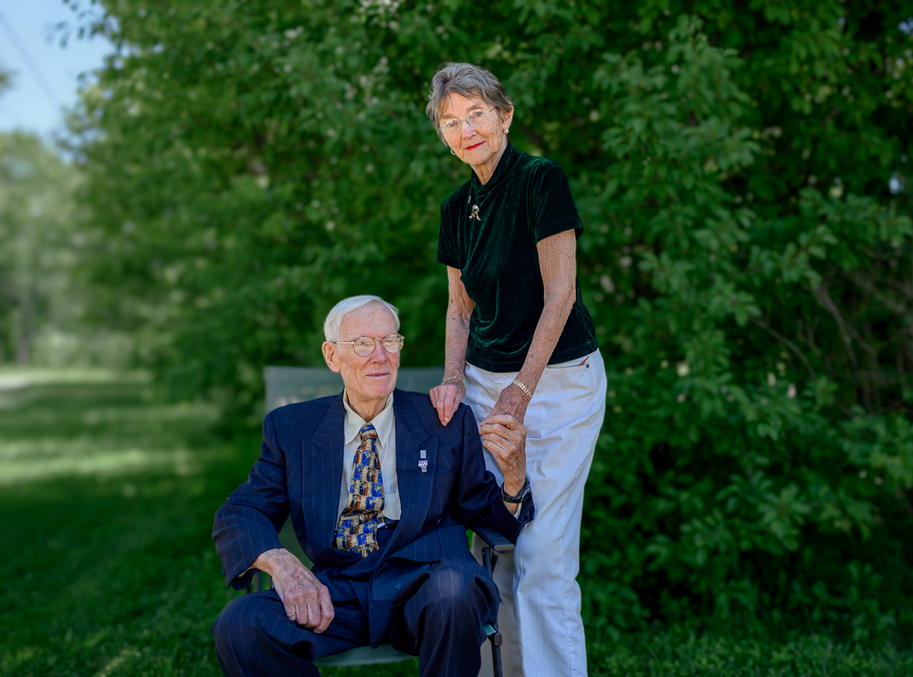 Dr. Jim Anderson, MD'65, and his wife Claire