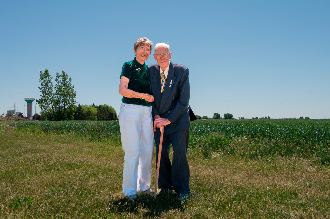 Dr. Jim Anderson, MD'65, and his wife Claire