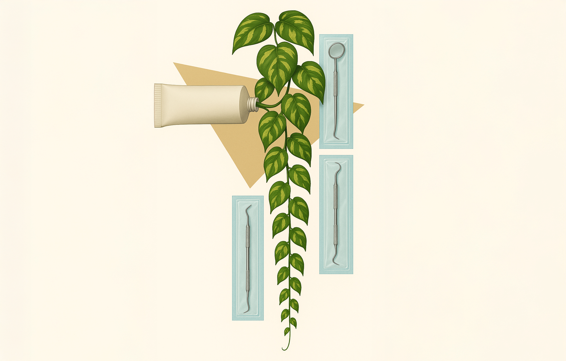 Green Dentistry illustration Rapport 2025