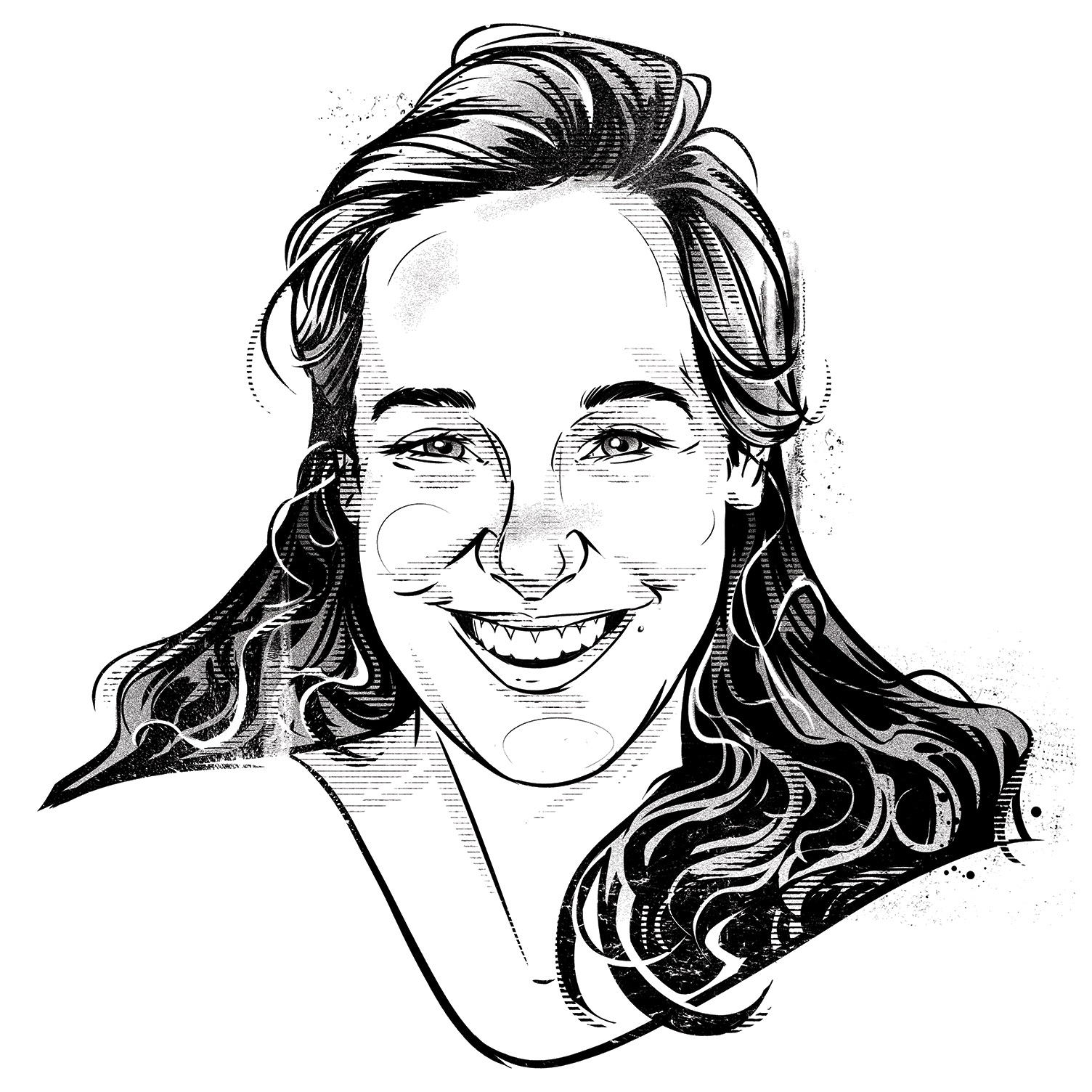 Illustration of Dr. Erin Walker, DDS’10