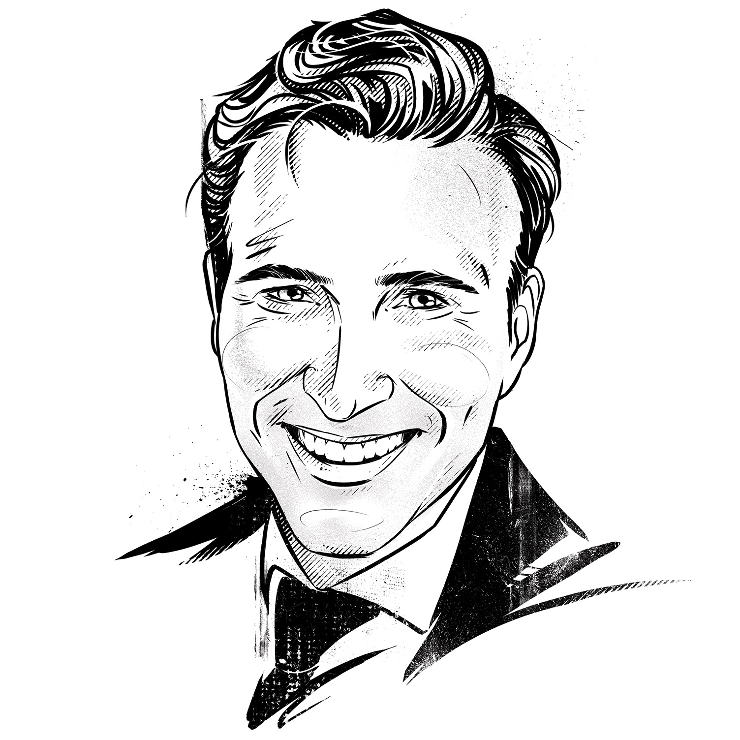 Illustration of Dr. Benjamin Pliska, DDS’05