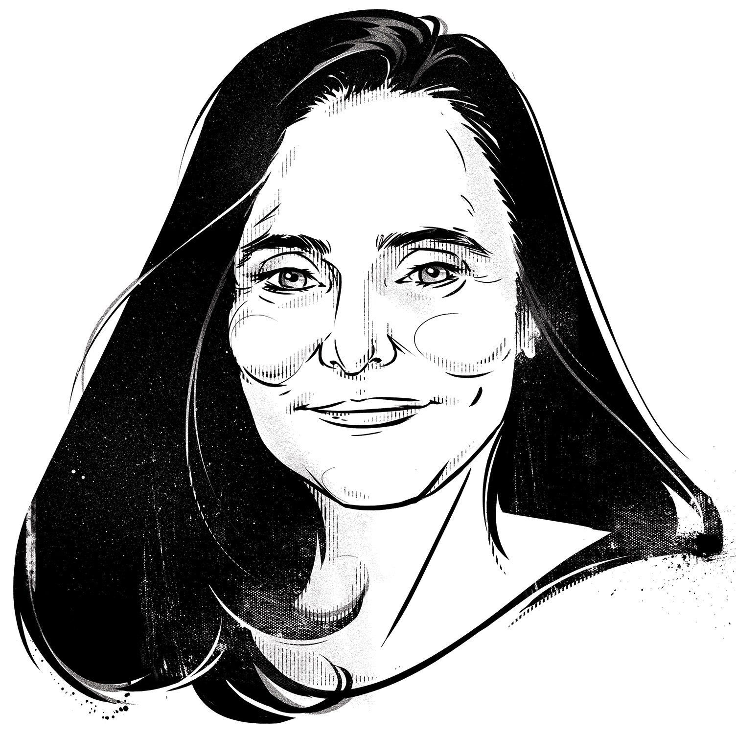 Illustration of Dr. Cynthia Hawkins, PhD'96, MD’97