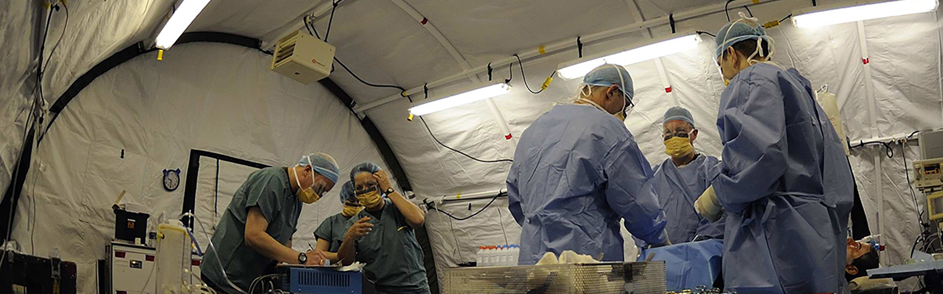 Image of healthcare workers in surgery room