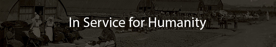 In Service for Humanity banner image