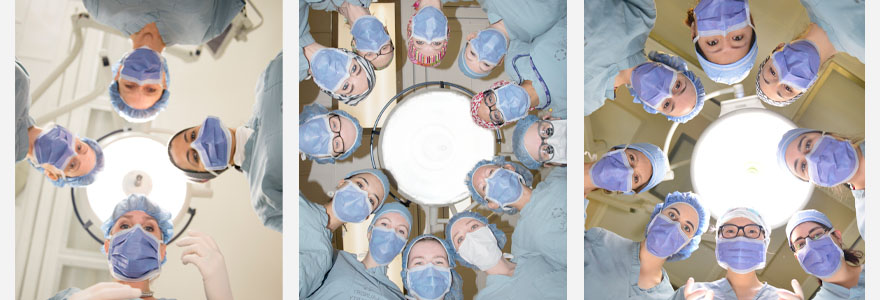 Surgery members participating in ILookLikeASurgeon online campaign