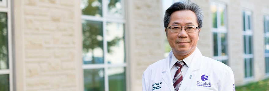 Photo of Dr. Davy Cheng, Acting Dean of Schulich Medicine & Dentistry