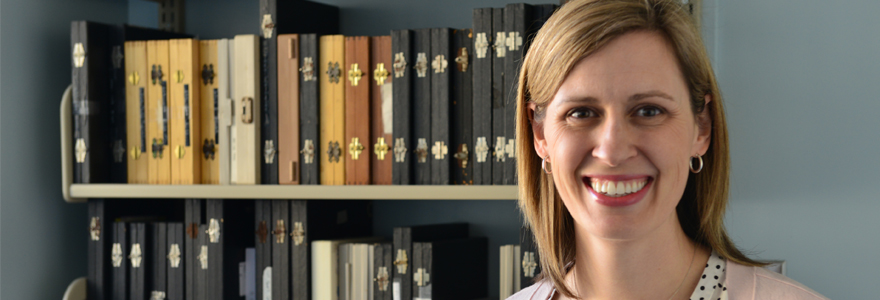 Photo of Dr. Christina McCord in her lab